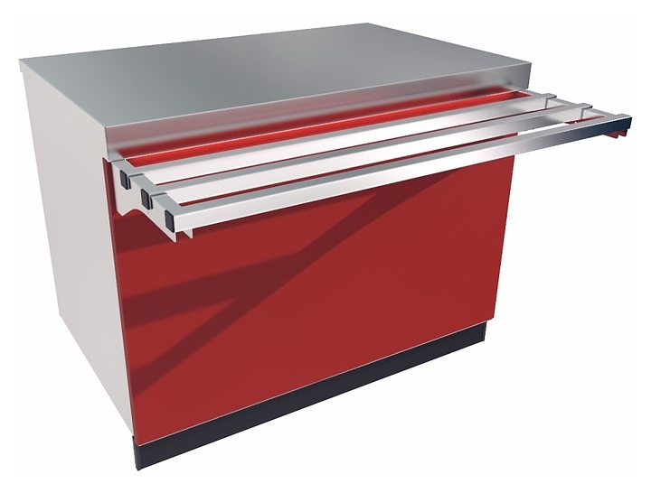 Прилавок для горячих напитков Abat Сэйла ПГН-70Е бордо