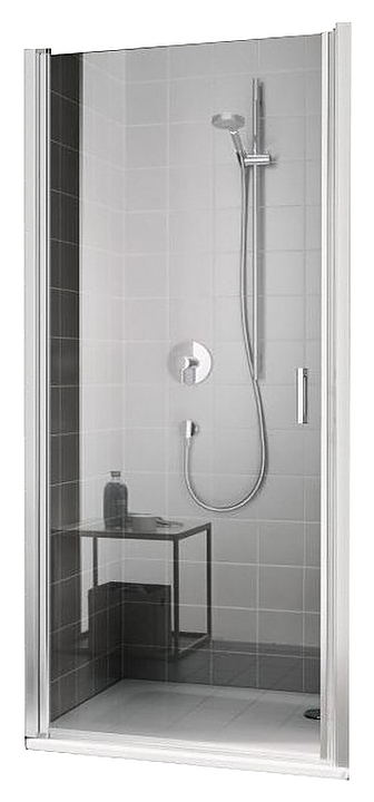Дверь душевая Kermi CADA XS CK 1WL 07520 VPK 76х200 см, 1-створ. маятниковая, крепление слева