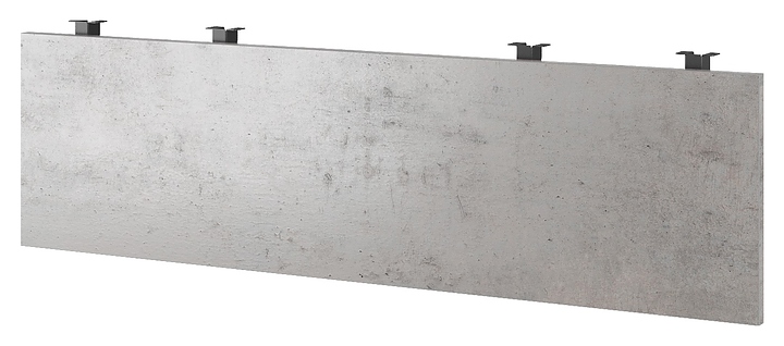 Нижний подвесной экран КОБОР EN-140 black/chicago (ЛДСП)