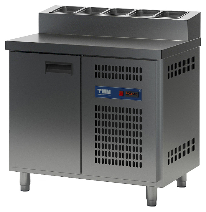 Стол для пиццы ТММ СХСК-П-1/1Д (945x700x1000)