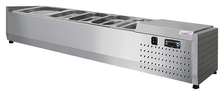 Витрина холодильная Finist ToppingBox НХВо-4.5 открытая