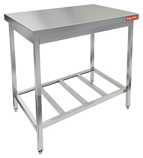 Стол центральный с полкой-решеткой HICOLD НСО-8/7Р