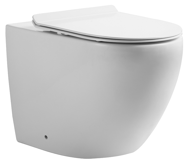 Унитаз напольный с крышкой-сиденьем ORANGE C07-200w