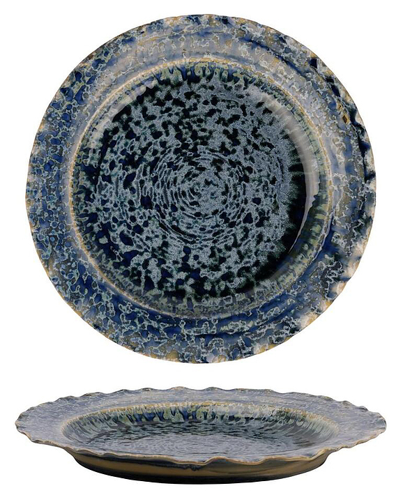 Тарелка P.L. Proff Cuisine Northern Blue Frutti di Mare 81241230 28,5 см