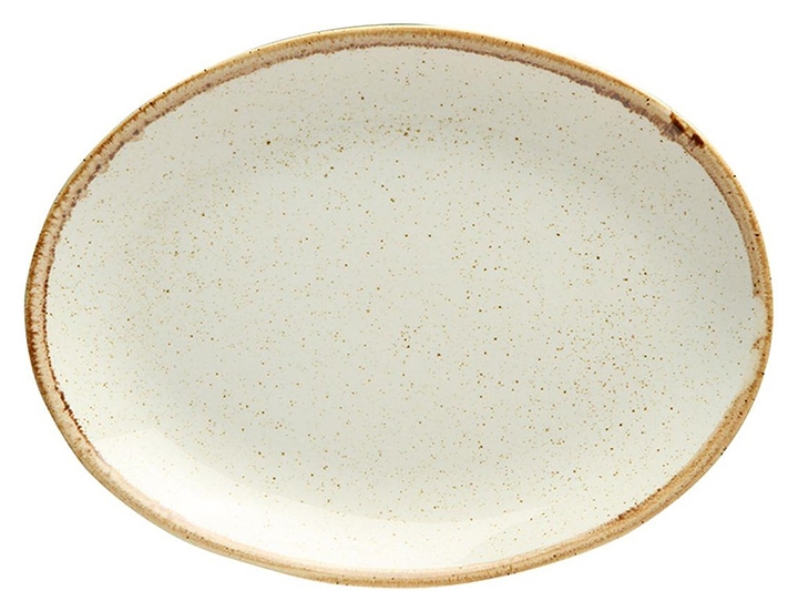Блюдо овальное Porland Seasons 112124 240х190 мм бежевое