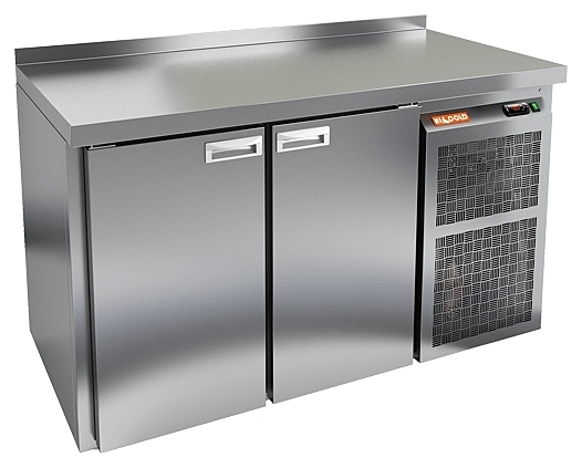 Стол холодильный HICOLD SN 11 BR2 TN с бортом