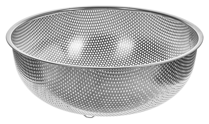 Дуршлаг-миска Luxstahl RGS-MY091-D d=28,5 см (нерж. сталь)
