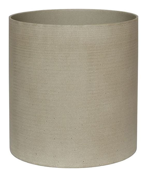 Кашпо Pottery Pots Puk (25х25 см) серое