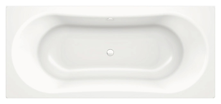 Ванна BLB DUO COMFORT HG B80J 180x80 см, с шумоизоляцией, без отв. для ручек, сталь