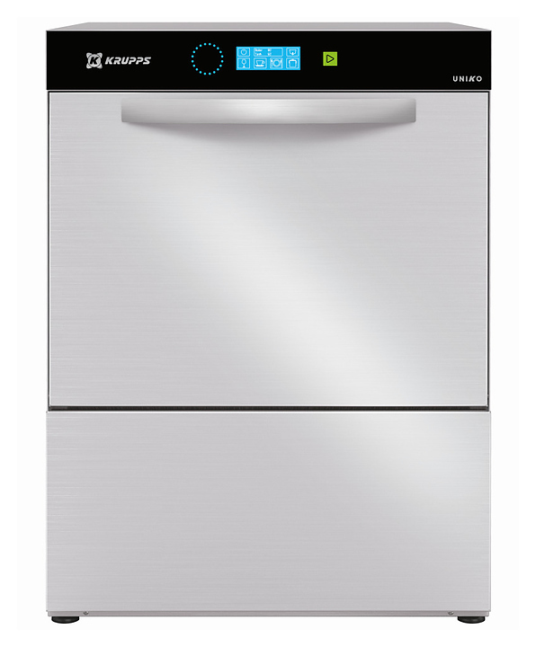 Посудомоечная машина с фронтальной загрузкой Krupps Koral K840E, сливная помпа DP65, ТЭН бойлера 8.1 кВт (HP90)