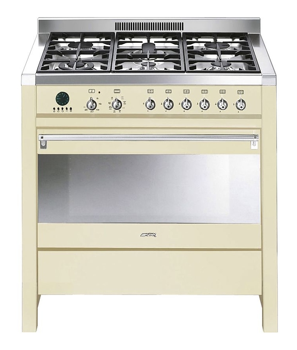 Варочный центр газоэлектрический SMEG CS19P-9