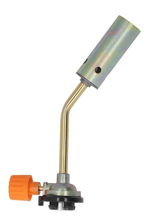 Горелка с широким соплом для разогрева и пайки Солярогаз 6003 желтый