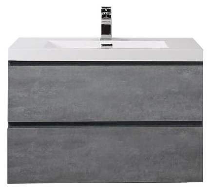 Тумба под раковину BelBagno LUCE-800-2C-SO-SCM Stucco Cemento