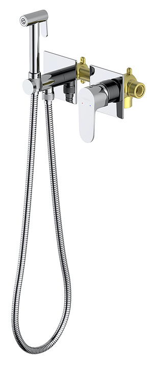 Душ гигиенический со смесителем Aquatek Оберон AQ1220CR хром