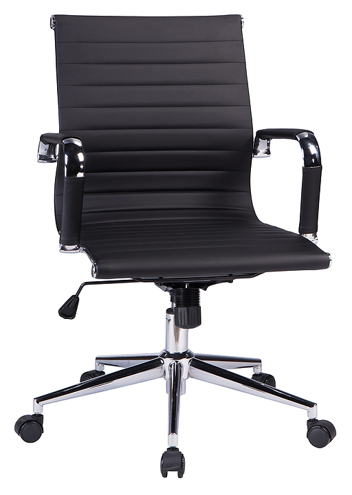 Кресло офисное для руководителей DOBRIN 118B-LMR-N CLAYTON (черное) 2 шт.