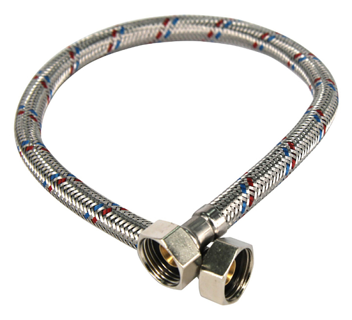 Гибкая подводка ВОЛКАНО (VOLCANO) VR 1 м, 3/4, Г-Г, SS