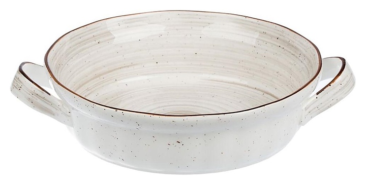 Блюдо круглое P.L. Proff Cuisine White Fusion 81223027 1500 мл с ручками