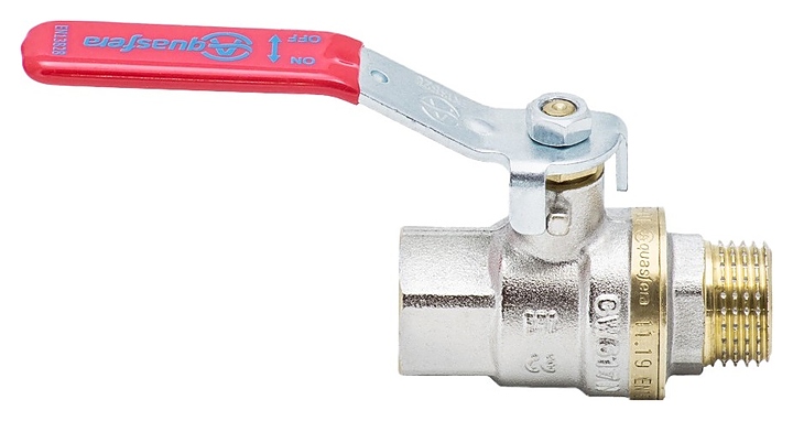 Кран шаровой Aquasfera 007-7386, ДУ 50, PN 1,6 МПа, 2