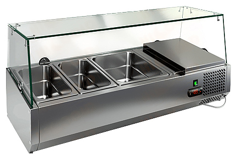 Витрина холодильная HICOLD VRTG 4R к PZ4