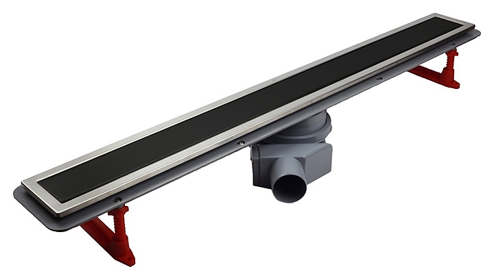 Душевой лоток Pestan Confluo Premium Black Glass Line 550