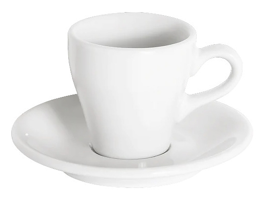 Чашка Loveramics Tulip Coffe Cup Espresso C087-37BWH 80 мл, белый (white)