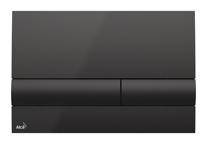 Кнопка смыва AlcaPlast M1718 черная