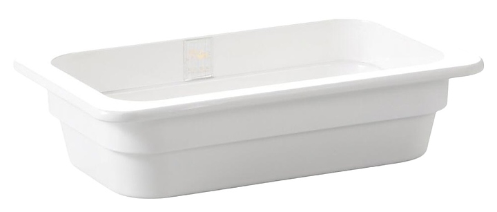 Гастроемкость P.L. Proff Cuisine J447317-GC White GN 1/4 (265х162х65) 1,8 л (меламин) белая