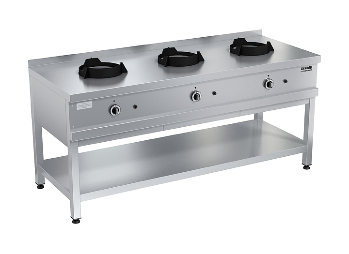 Вок-станция газовая Вулкан KSW 03 8787 WOK