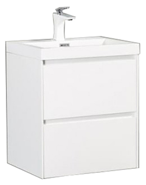 Тумба под раковину BelBagno PIETRA MINI-500-2C-SO-BL Bianco Lucido