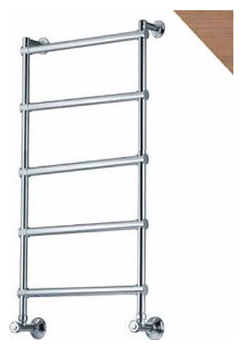 Полотенцесушитель водяной Margaroli Sole 370-442-5 Old Brass бронза