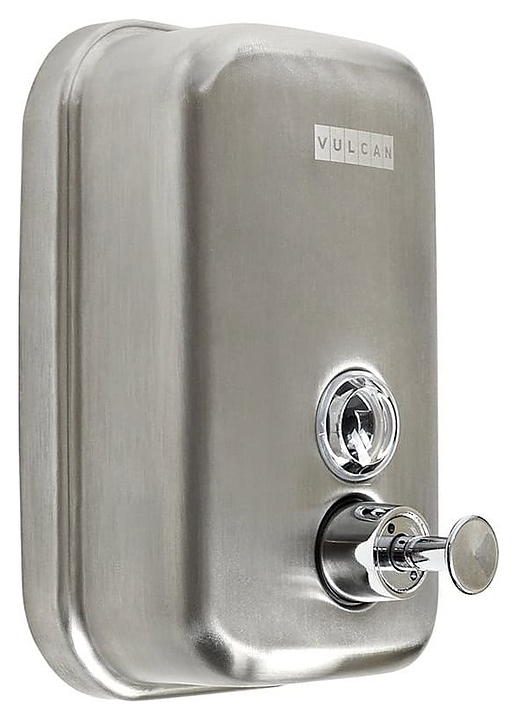 Дозатор для жидкого мыла Vulcan 06-500B 500 мл нерж. сталь матовый