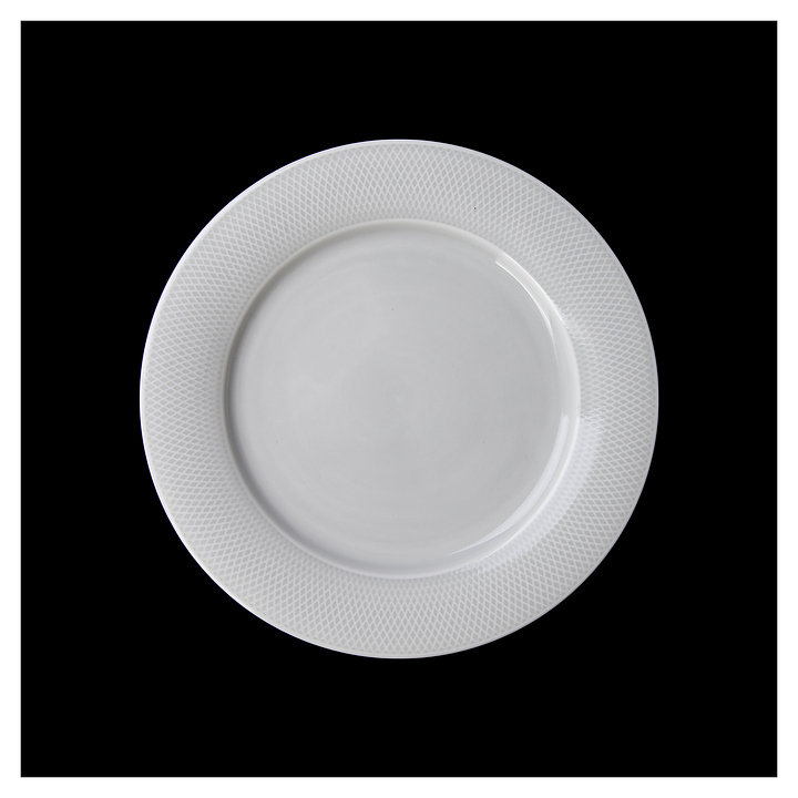 Тарелка мелкая Corone Rosenthal XSY3797 d=20 см (фарфор) голубая