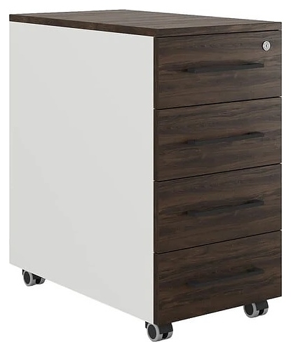 Тумба мобильная КОБОР TМ4-40/80 white/charlston