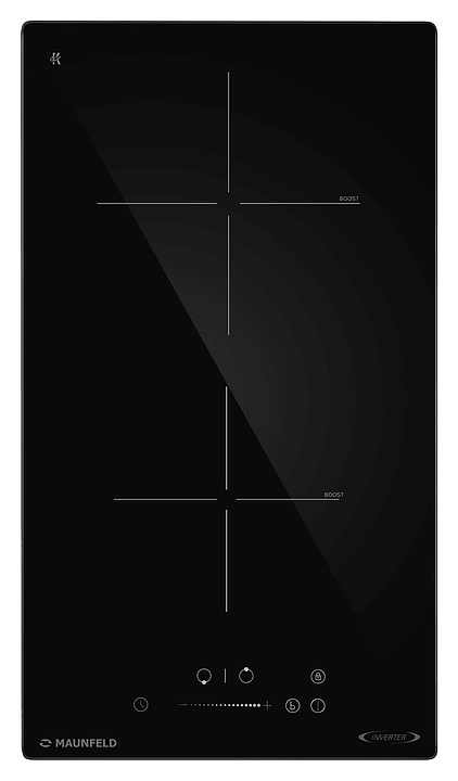 Варочная панель индукционная Maunfeld AVI3026SBK черная