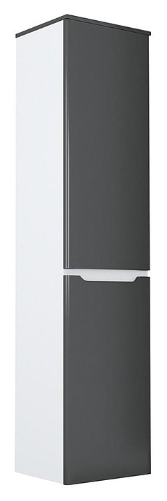 Шкаф-пенал подвесной Mixline Виктория-36 36х151,5 см графит софт