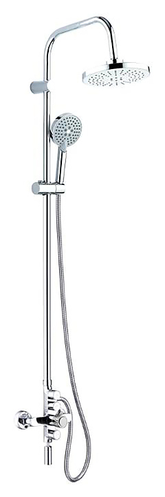 Стойка душевая ORANGE Push M01-911cr