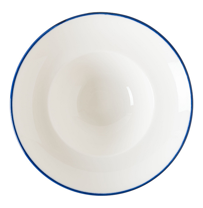 Тарелка глубокая Bonna Линеа Синий Гурмэ 77237 d 240 мм h 52 мм