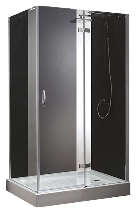 Уголок душевой CEZARES BERGAMO-W-AH-1-120/100-C-Cr-R 120х100х195 см