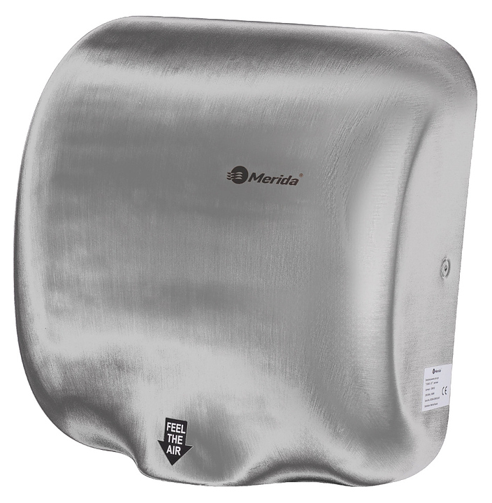 Сушилка для рук Merida TURBO JET, полированная сталь