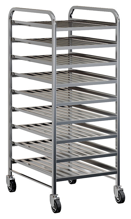 Тележка-шпилька для подносов Restoinox ТШСПР-99/304