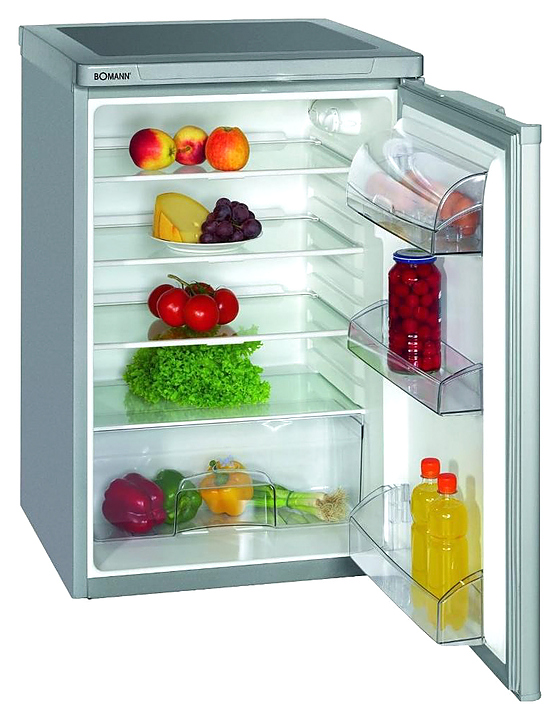 Холодильник Bomann VS 198 серебристый