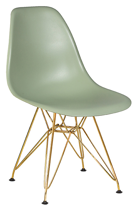 Стул обеденный DOBRIN 638APP-LMZL DSR (мятный, золотой)