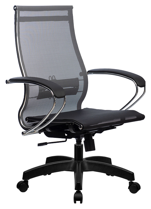 Кресло без основания Метта Комплект 9 черно-серое