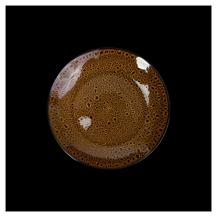 Тарелка Tvist Madeira 7'' 178 мм коричневая