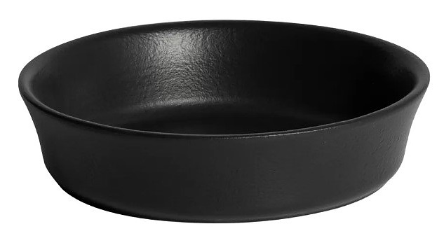 Форма для запекания Emile Henry 77614 d 140 мм h 35 мм керамика, черный