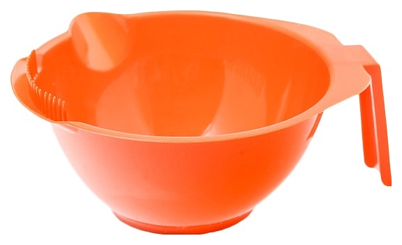 Чаша для краски Harizma h10816, 310 мл, оранжевая