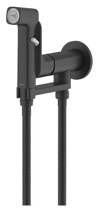 Душ гигиенический Aquatek Альфа AQ1919MB матовый черный