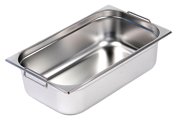 Гастроемкость Rosso GN 1/1-150 (530х325х150) сталь 201 с ручками
