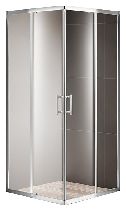 Уголок душевой CEZARES MOMENTO-A-2-90-C-Cr 90х90х195 см