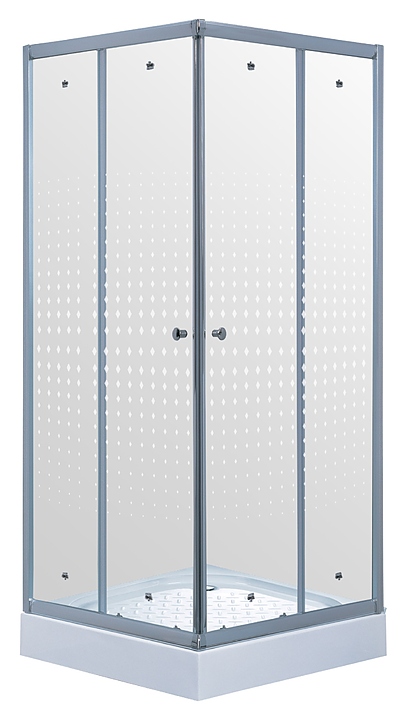 Душевой уголок TIMO TL-9002 Romb Glass 90х90 см